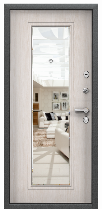 DELTA PRO MP, Панель MDF с ПВХ покрытием, СК6-СМ, Лиственница белая (арт. ПВХ Лиственница белая) в Севастополе
